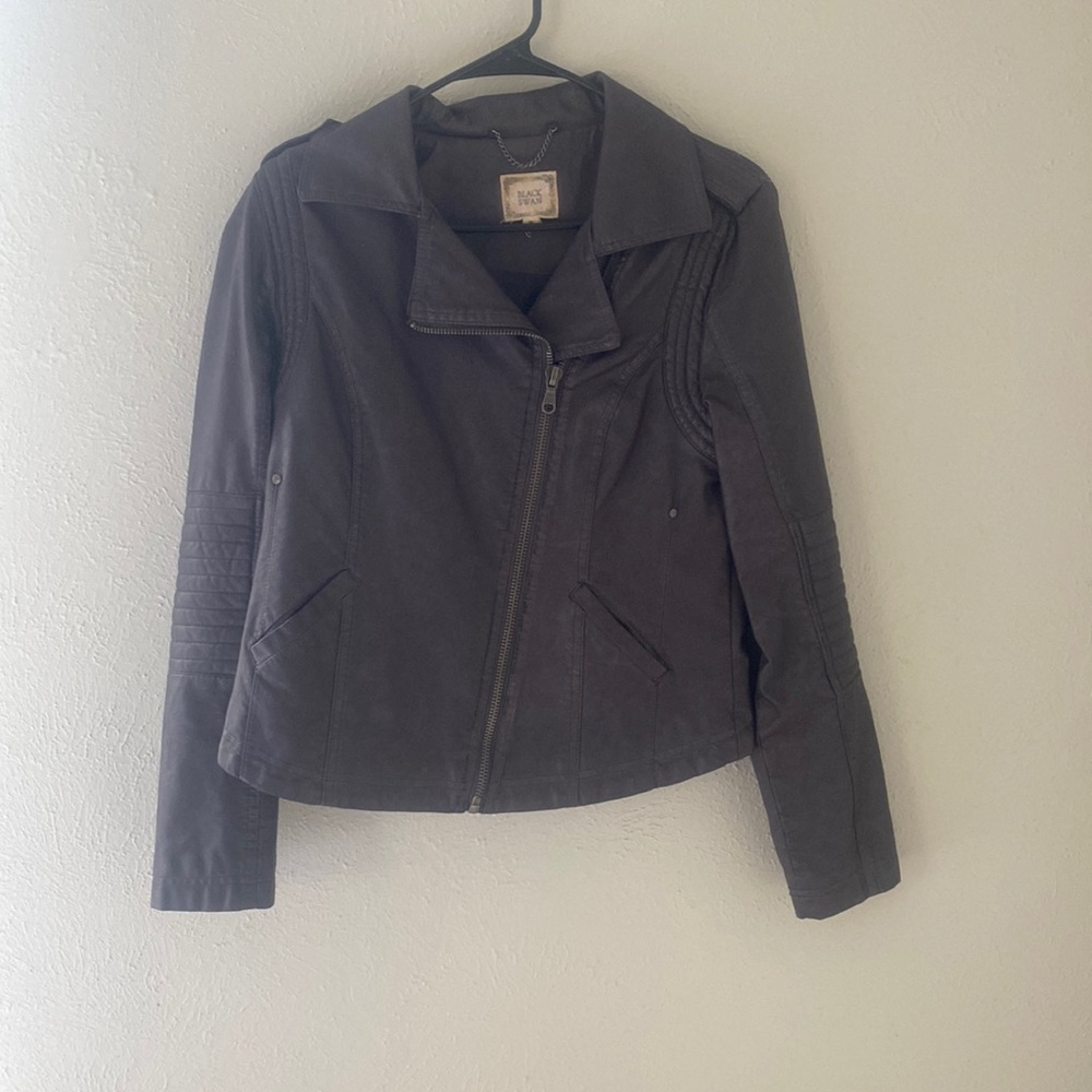 Black Swab leather jacket